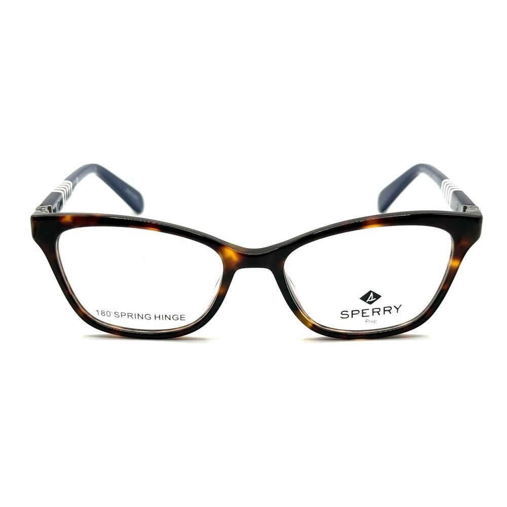SPERRY C02 BLUE/BROWN EYEGLASSES SUNGLASSES FRAMES 48-16-125